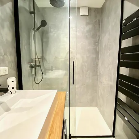 아파트 Acamar, En Front De Avec Parking Privee 쿠르쇨 쉬르 메르